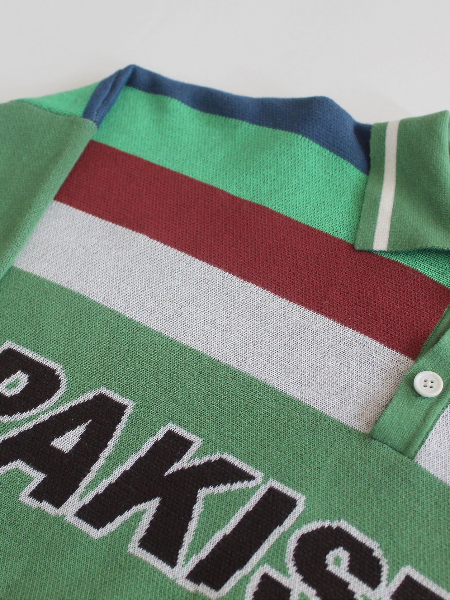 92' Legacy World Cup Jacquard Knit Pakistan Cricket Jersey: Restock Pre-Order