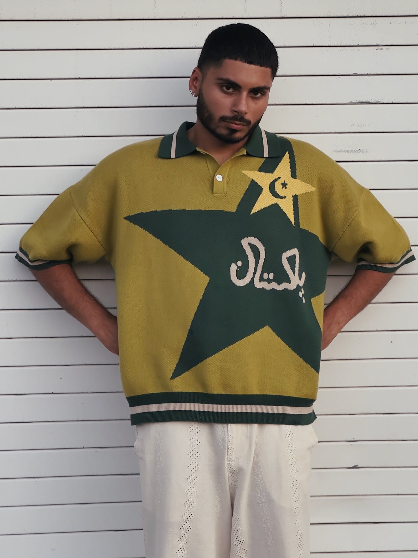 99' Legacy World Cup Jacquard Knit Pakistan Cricket Jersey: Restock Pre-Order