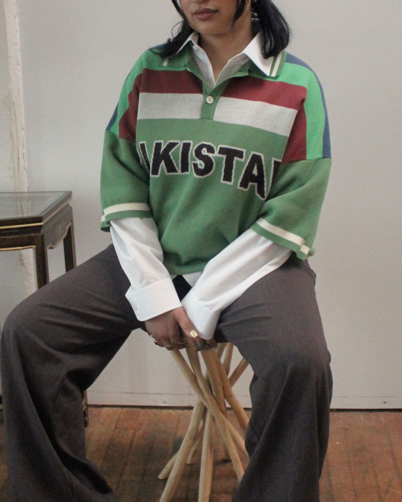 92' Legacy World Cup Jacquard Knit Pakistan Cricket Jersey: Restock Pre-Order