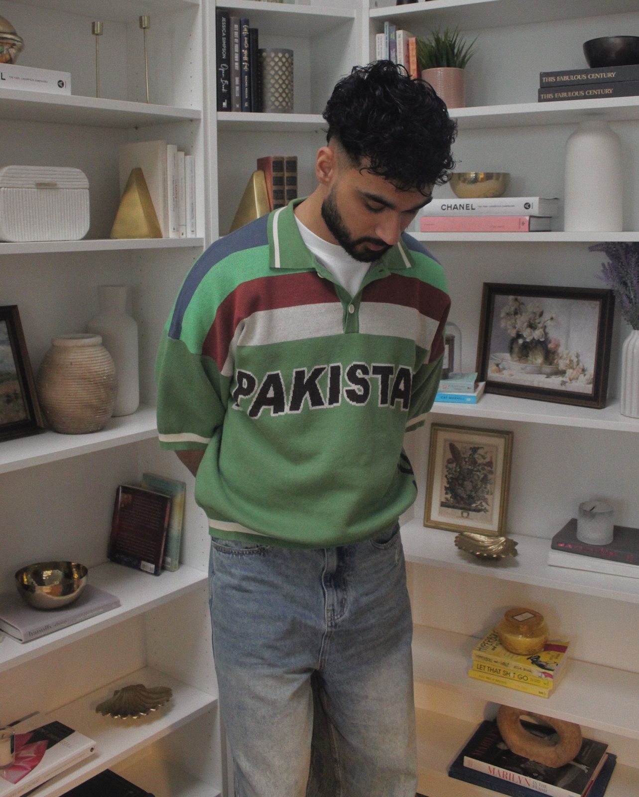 92' Legacy World Cup Jacquard Knit Pakistan Cricket Jersey: Restock Pre-Order