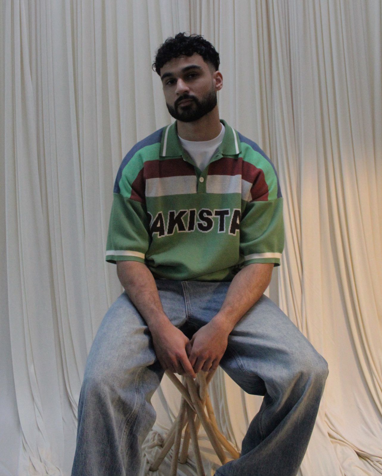 92' Legacy World Cup Jacquard Knit Pakistan Cricket Jersey: Restock Pre-Order