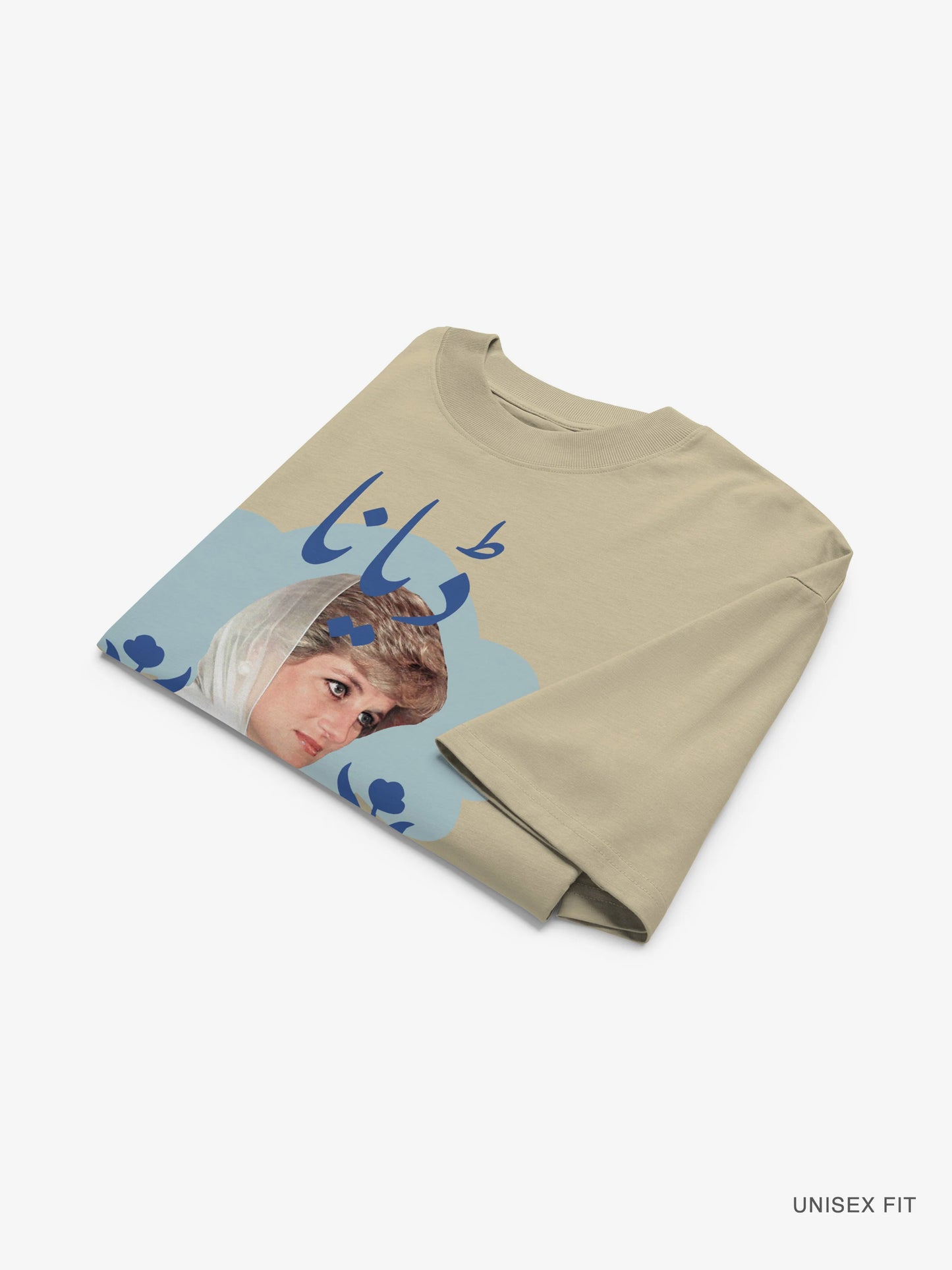 Premium Oversized | "Diana Pakistani Memorial" Organic Cotton Tee