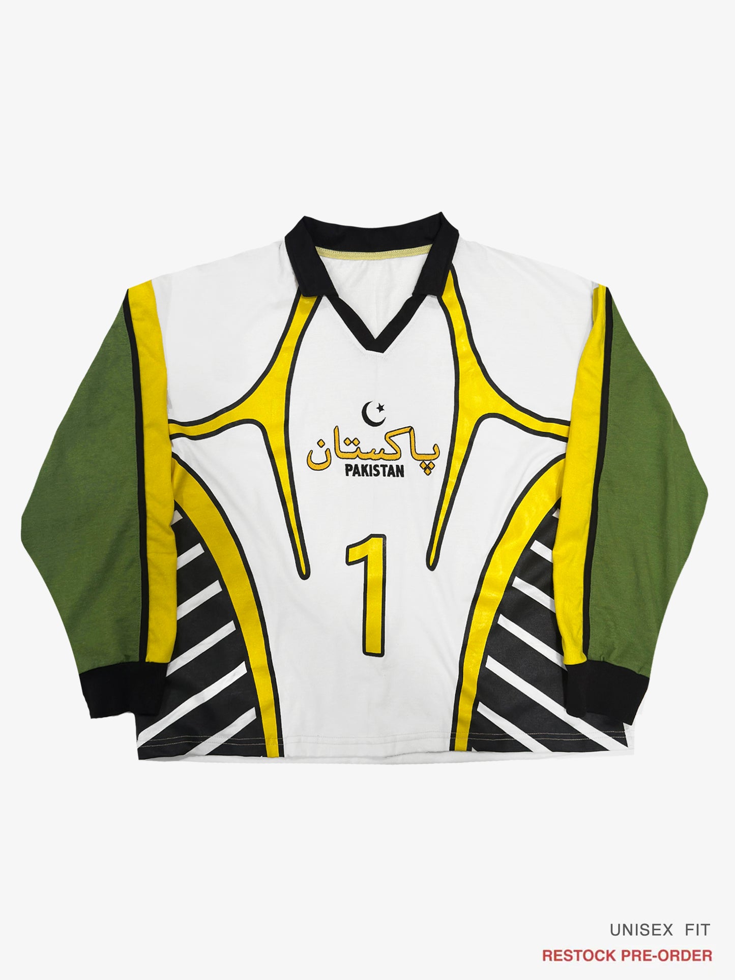 Goal Keeper LS Pakistan Geometric Cotton Jersey: #1