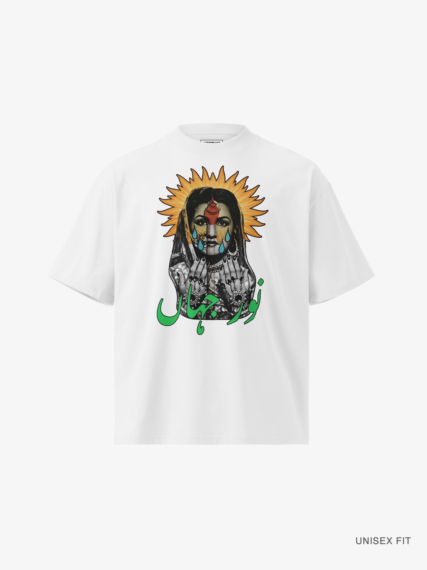 Premium Oversized | "Noor Jehan" Lit Matches Strike" Organic Cotton Tee