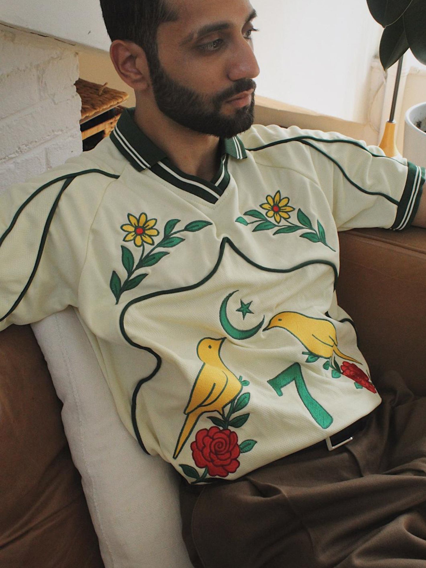 Embroidery Pakistan Truck Art Soccer Jersey: #7 | Restock Pre-Order