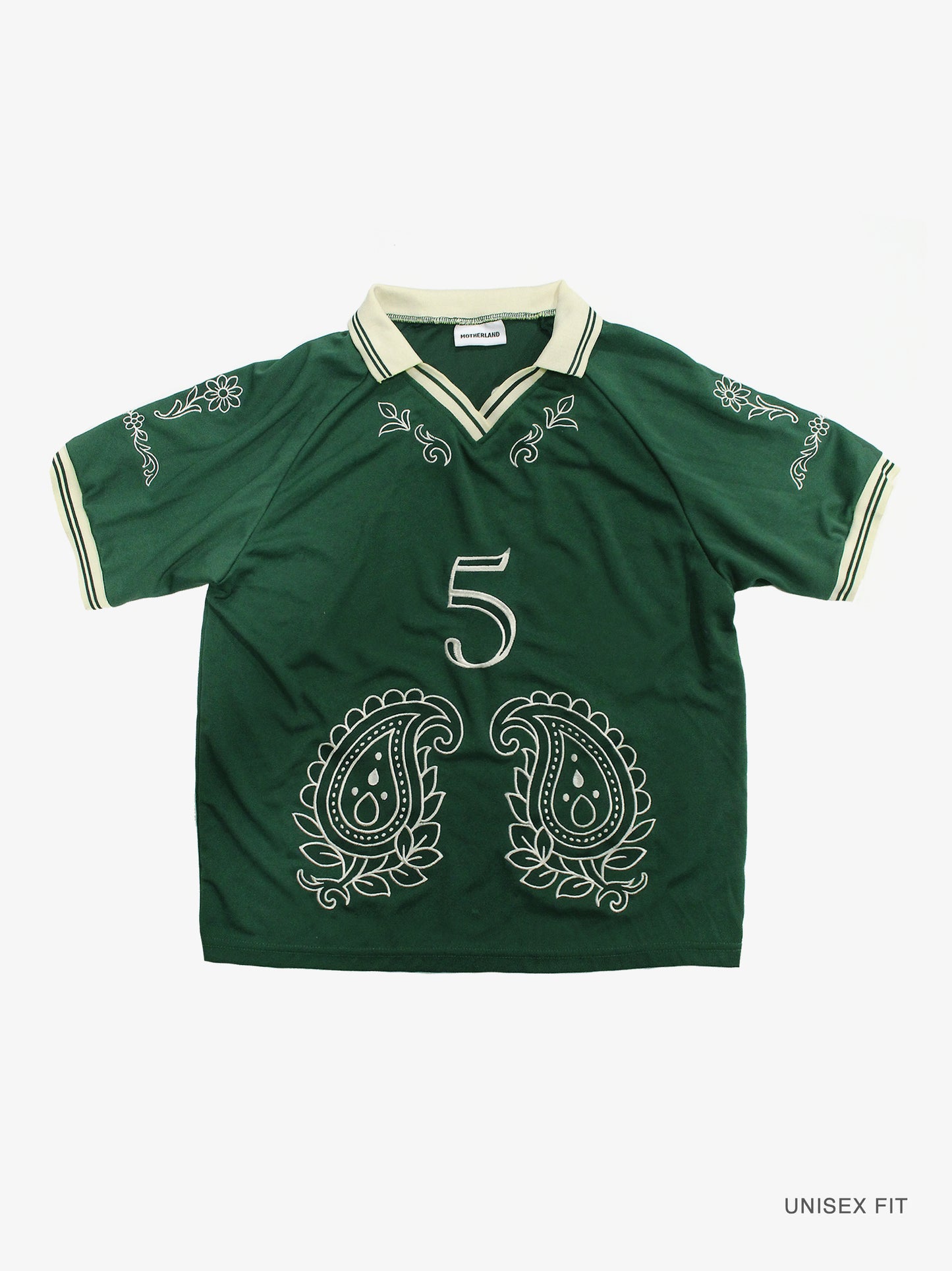 Embroidery Pakistan Paisley Soccer Jersey: #5 | Restock Pre-Order