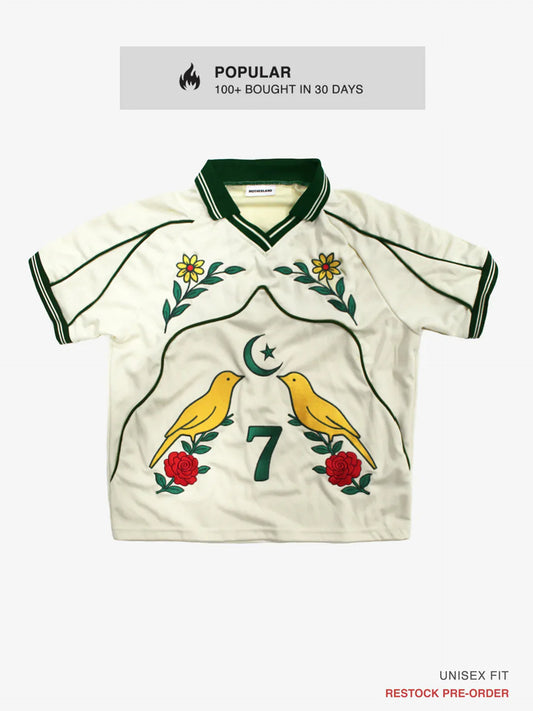 Embroidery Pakistan Truck Art Soccer Jersey: #7 | Restock Pre-Order