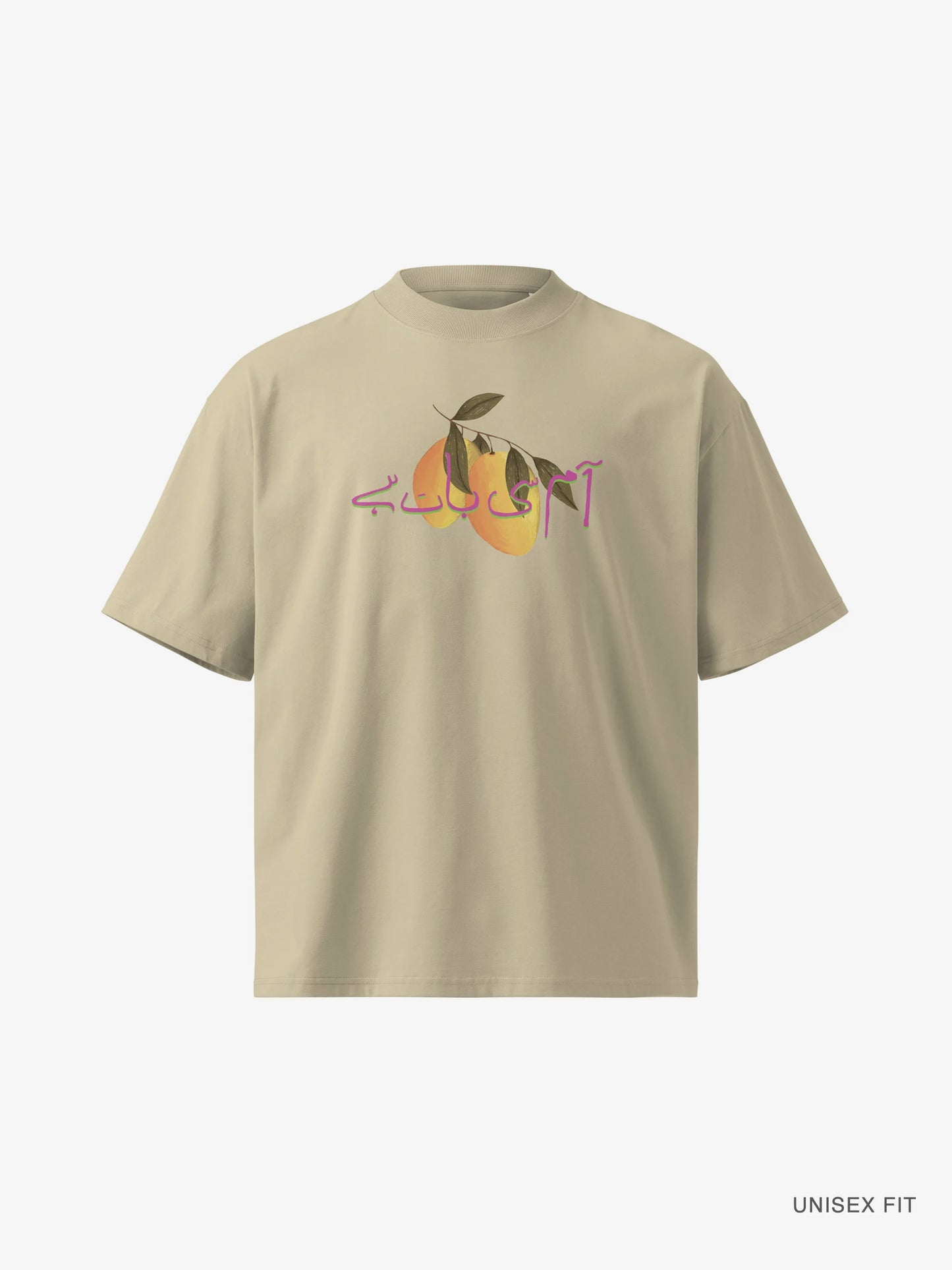 Premium Oversized | "(Aam) Si Baat Hai" Organic Cotton Tee