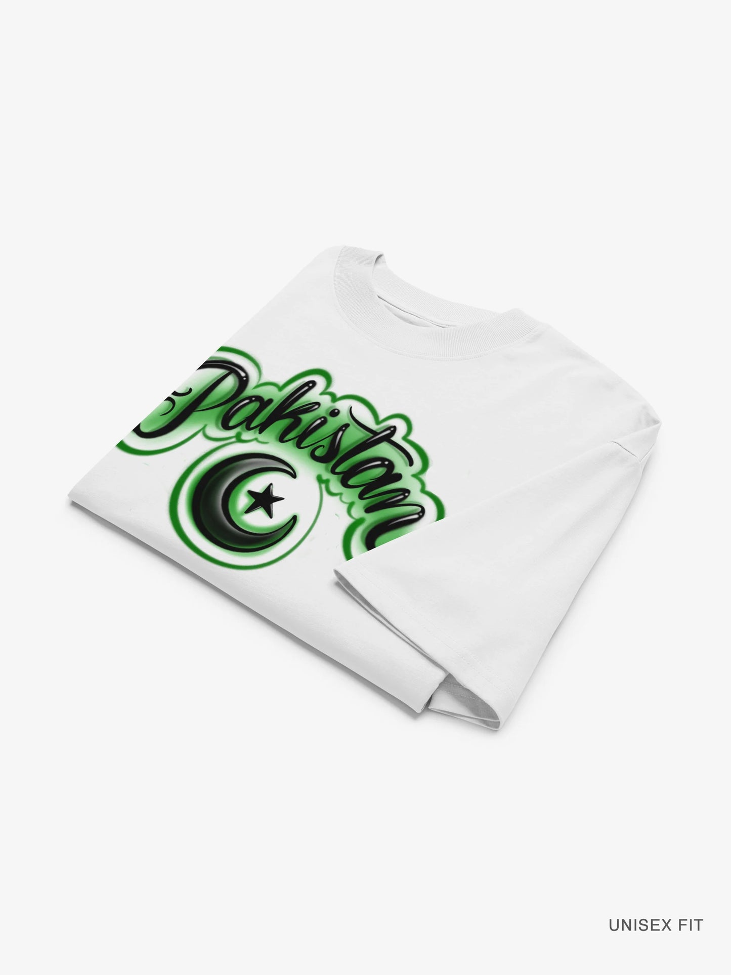 Premium Oversized | Air-Brush "Parade Day" Organic Cotton Tee
