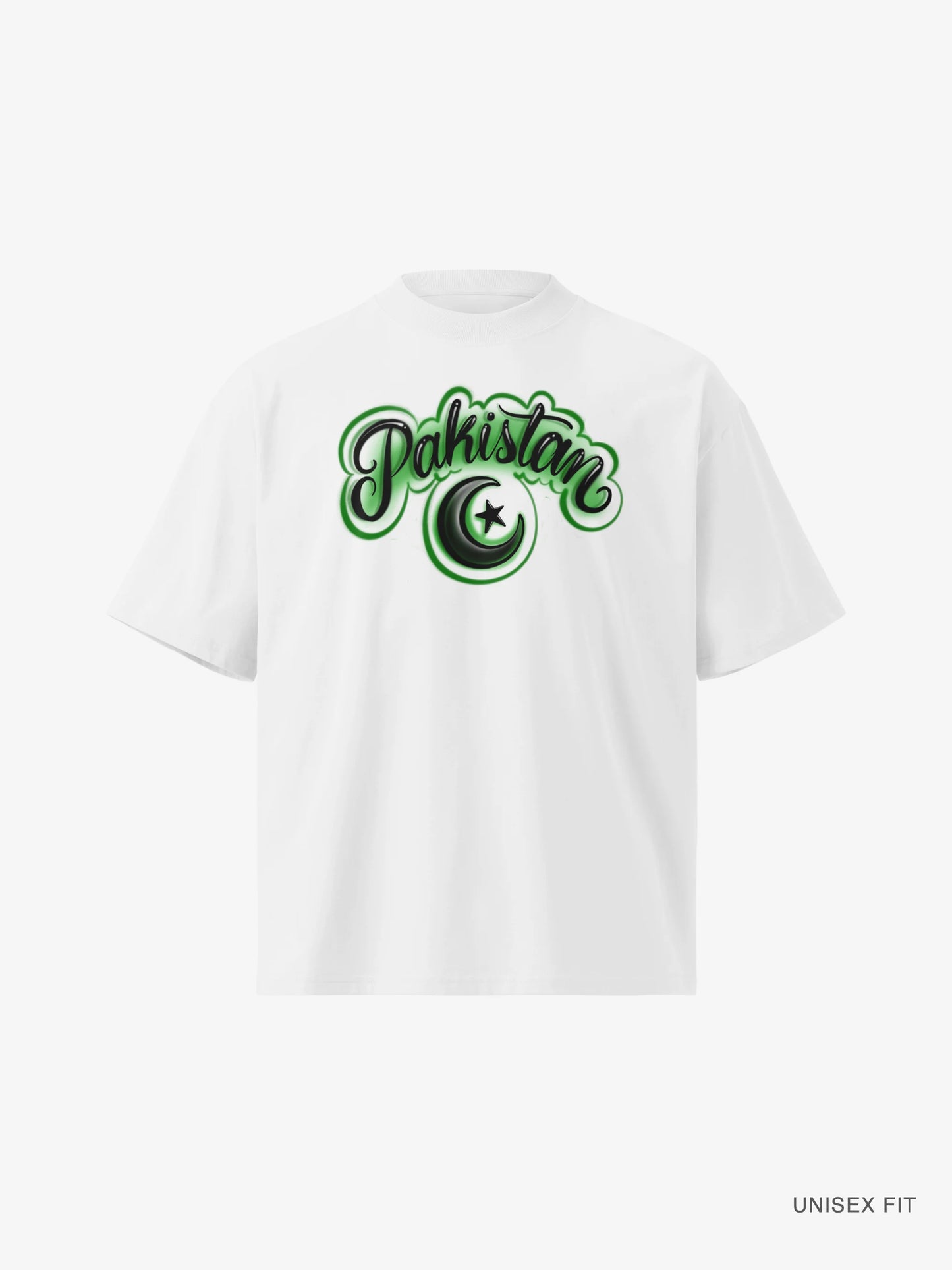 Premium Oversized | Air-Brush "Parade Day" Organic Cotton Tee