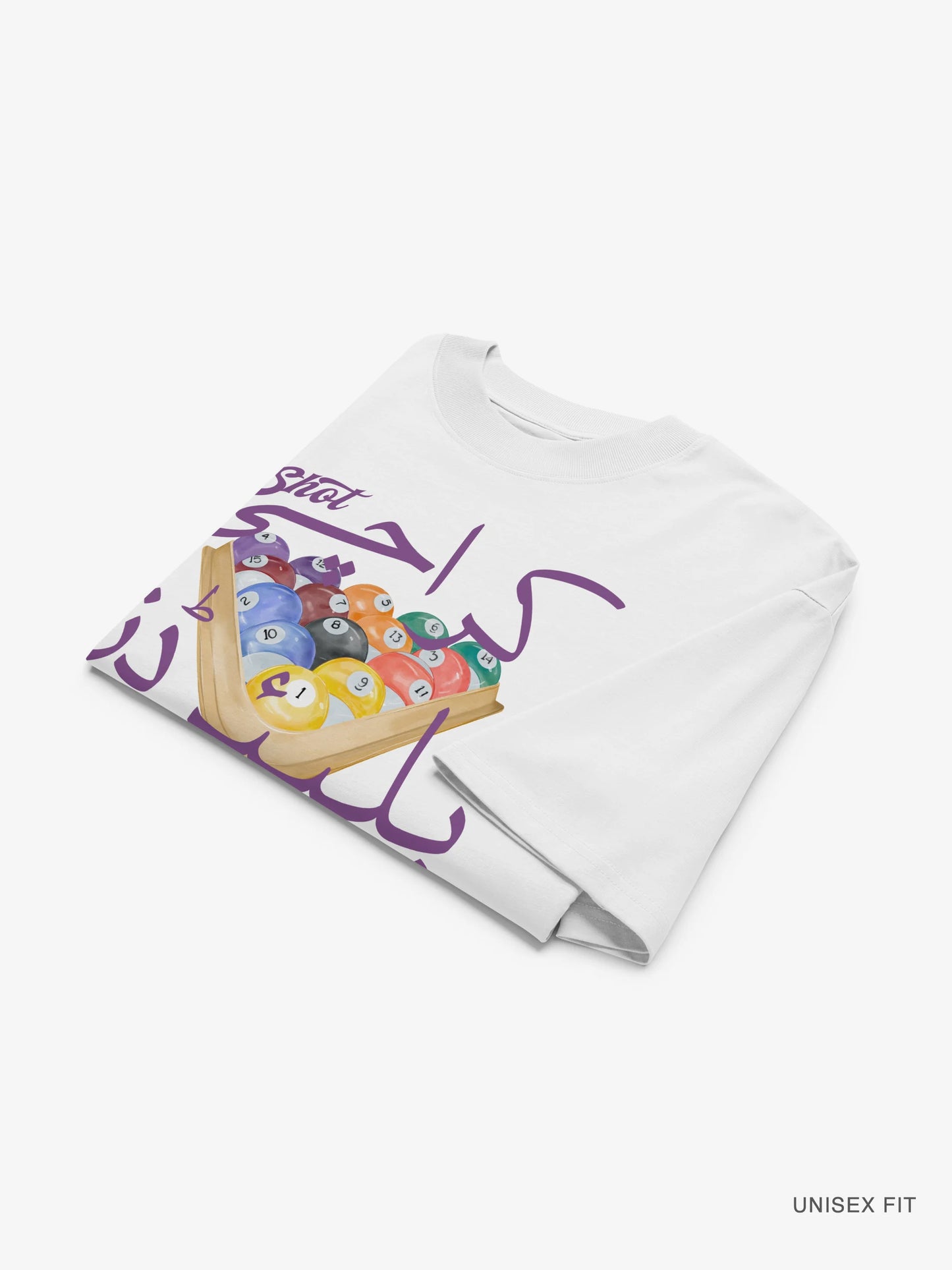 Premium Oversized | Karachi Billiards "Shot Maar" Organic Cotton Tee