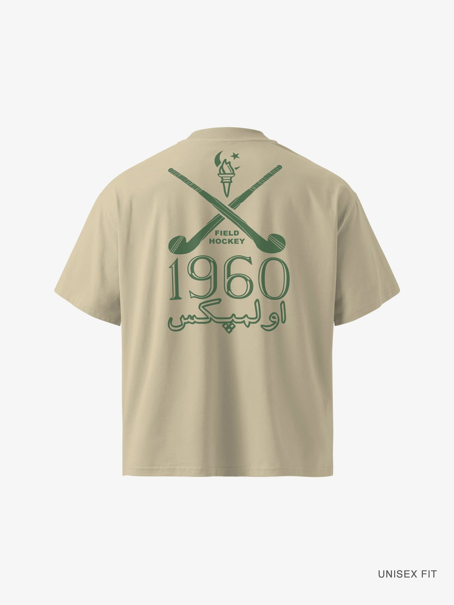 Premium Oversized | "1960 Gold Medalist" Field Hockey Organic Cotton Tee