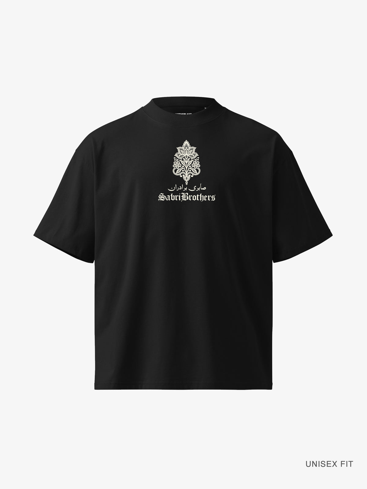 Premium Oversized | Laced Art "Sabri Brothers" Tee: Black