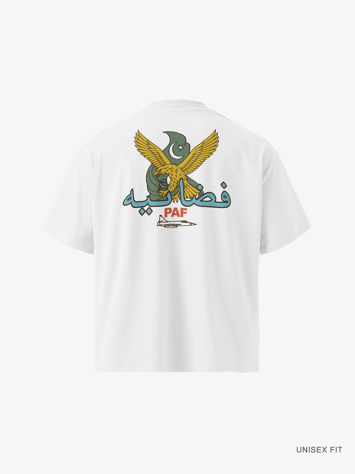 Premium Oversized | "Pakistan Air Force Academy" Organic Cotton Tee