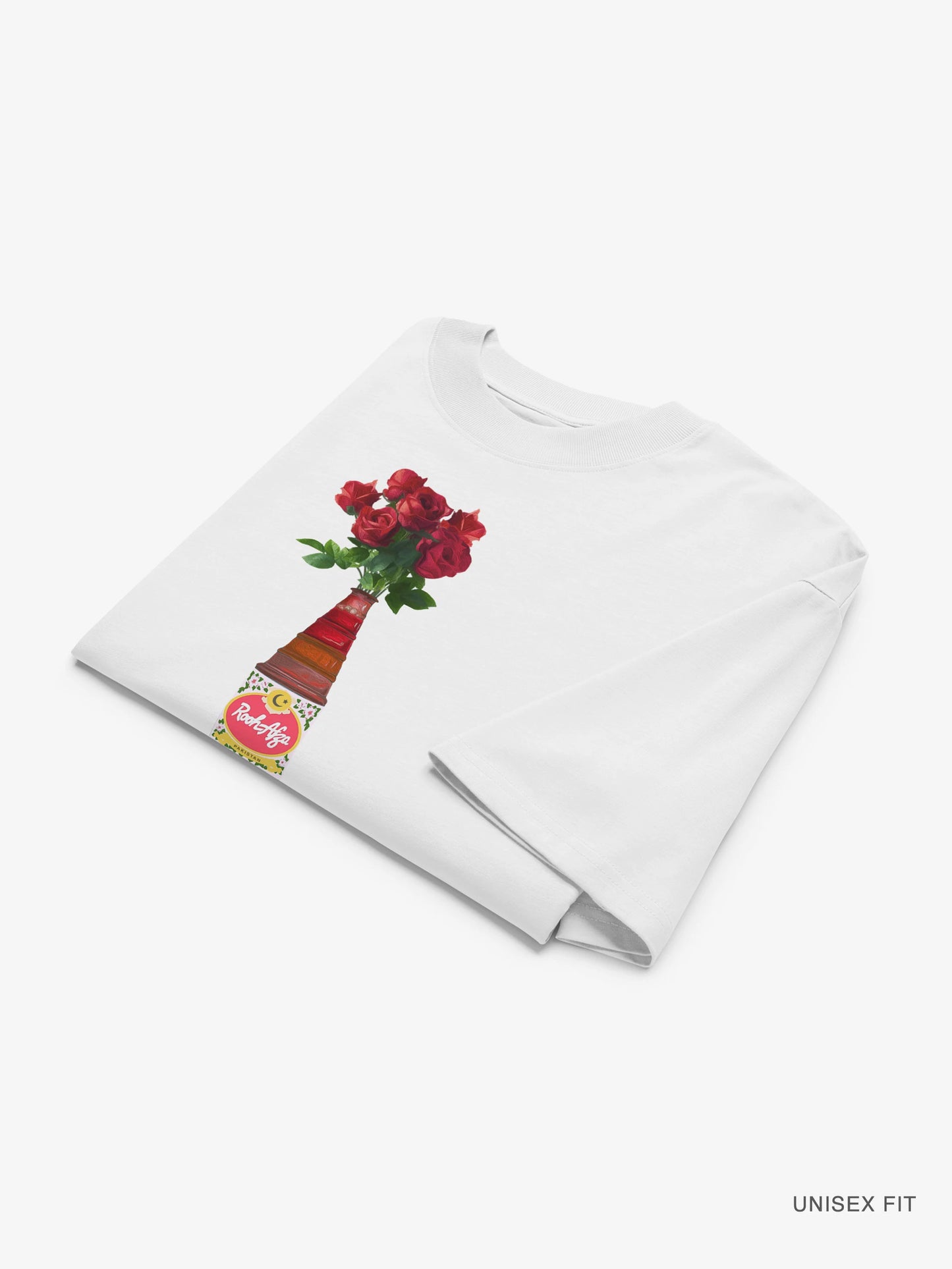 Premium Oversized | "Rooh-Afza"  Organic Cotton Tee