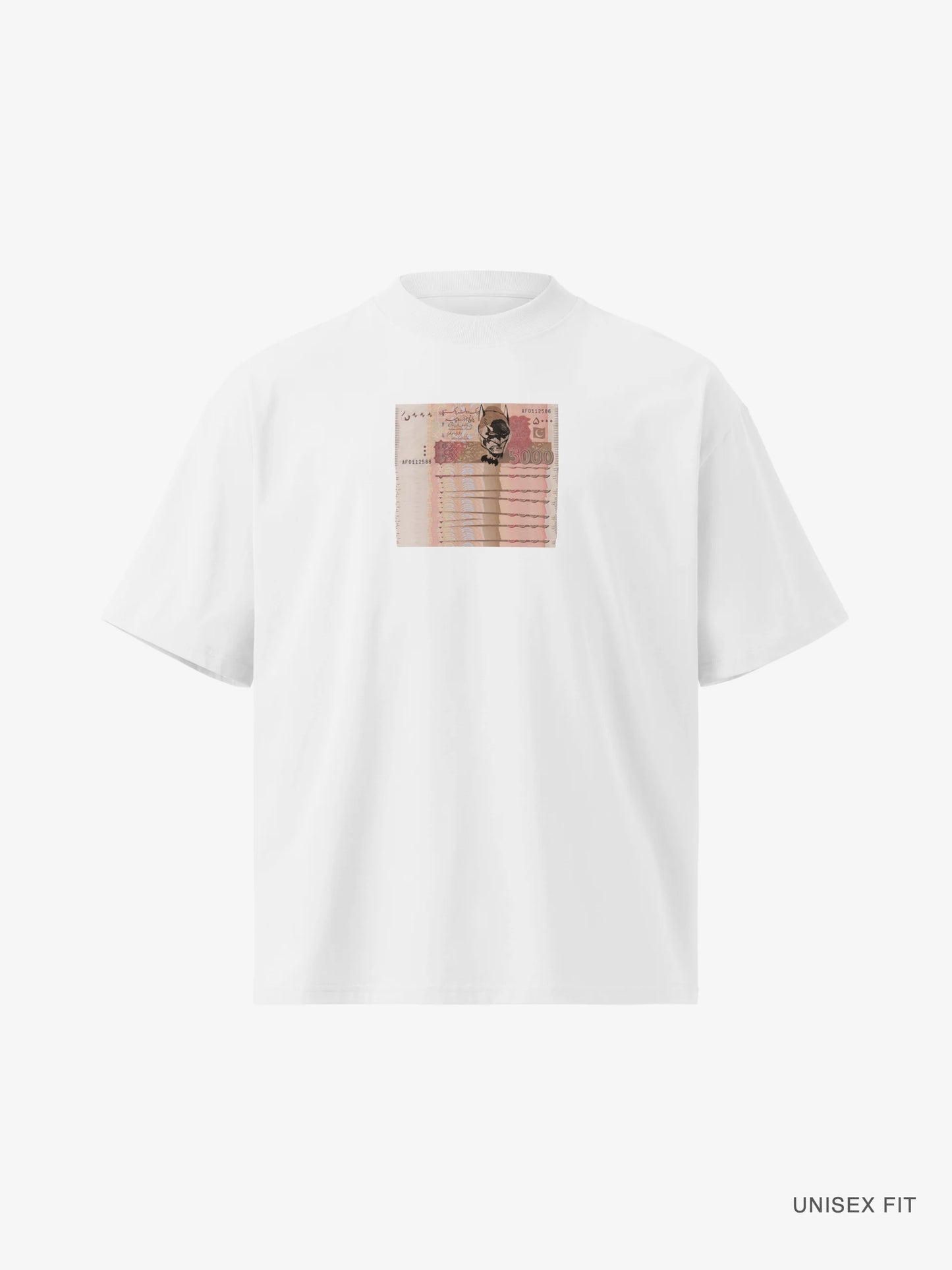 Premium Oversized | "Rupees" Organic Cotton Tee