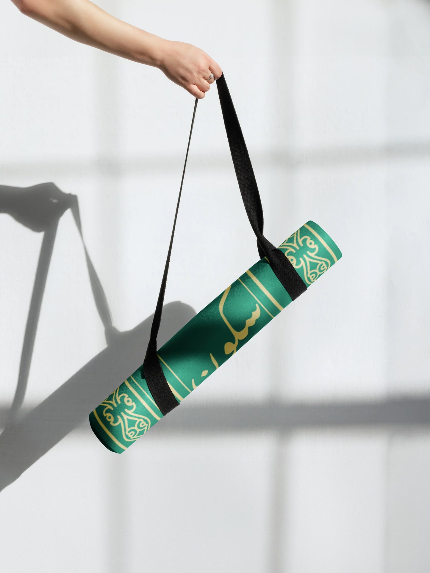 Merch | "Sukoon" Urdu Microsuede Yoga Mat