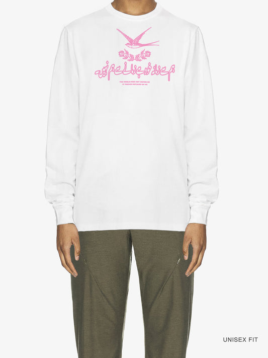 Long-Sleeve | "Zamana Se Hum Nahi" Urdu Poem Crewneck Tee