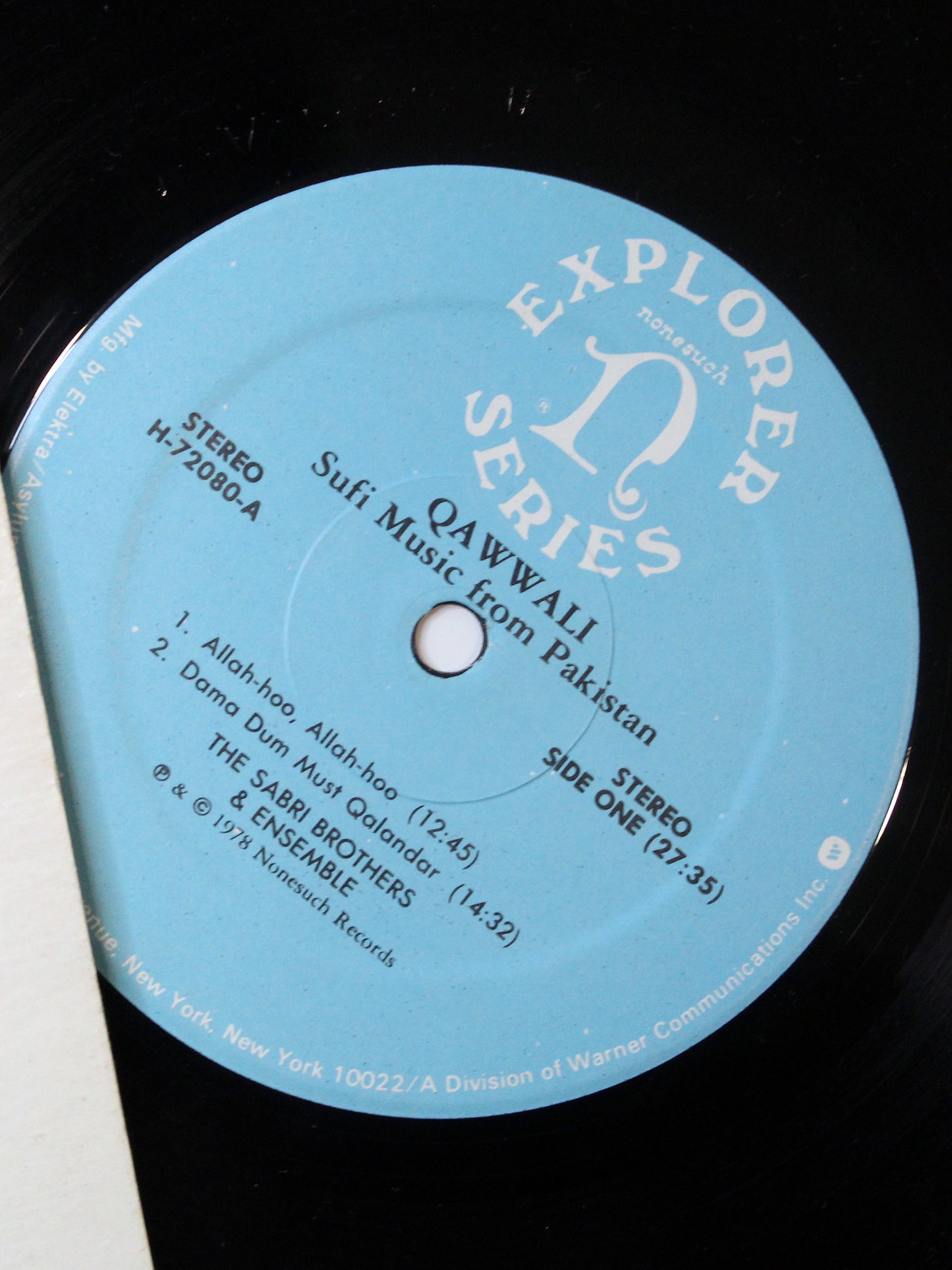 Vintage | 1978 Sabri Brothers Qawwali Vinyl