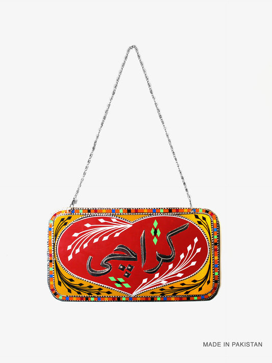 Novelty | "Karachi Urdu" Decorative Truck Plate