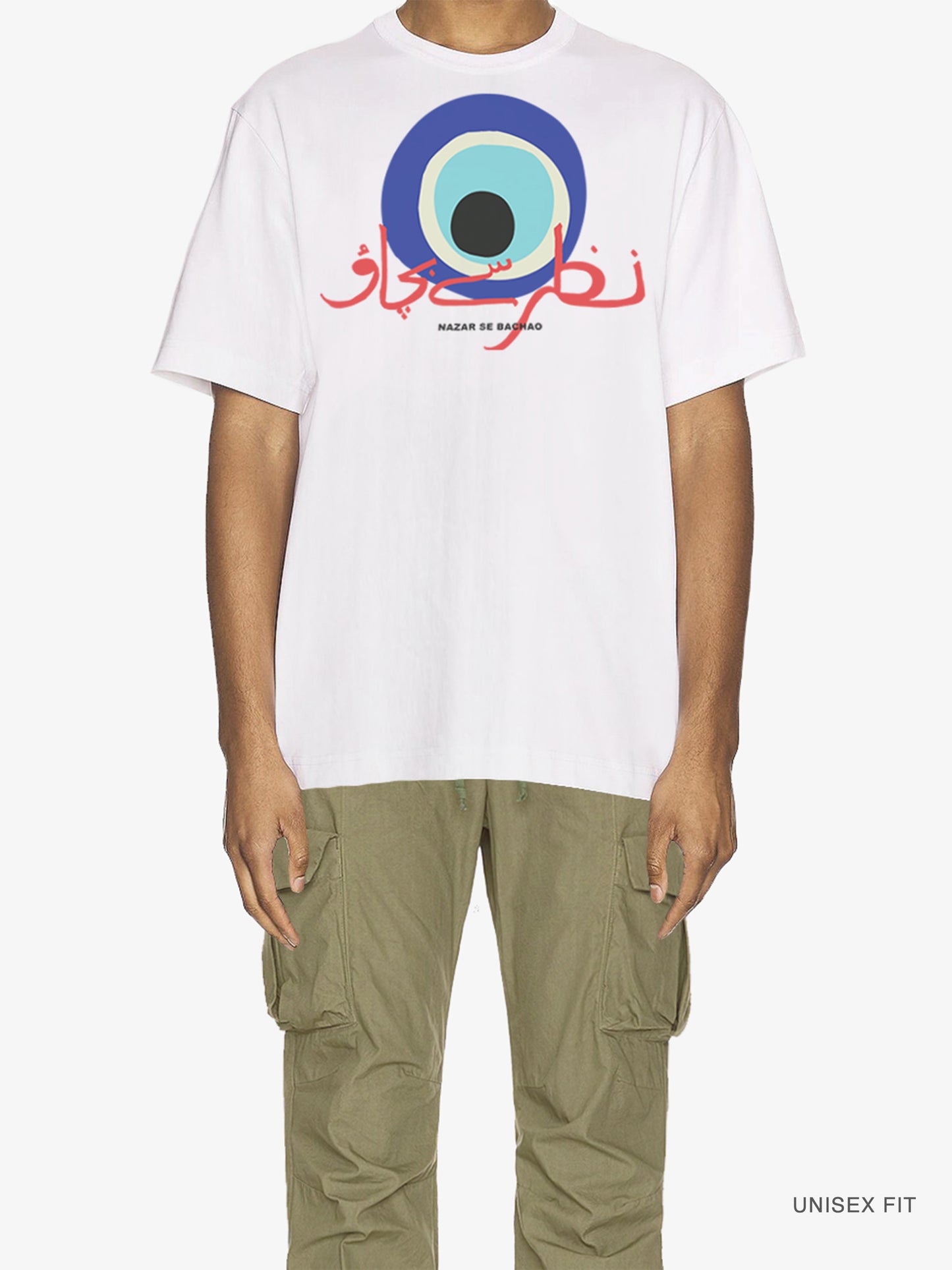 Garment Dyed | "Nazar Se Bachao" Evil Eye Tee