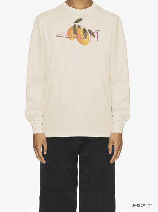 Long-Sleeve | "(Aam) Si Baat Hai" Mango Crewneck Tee