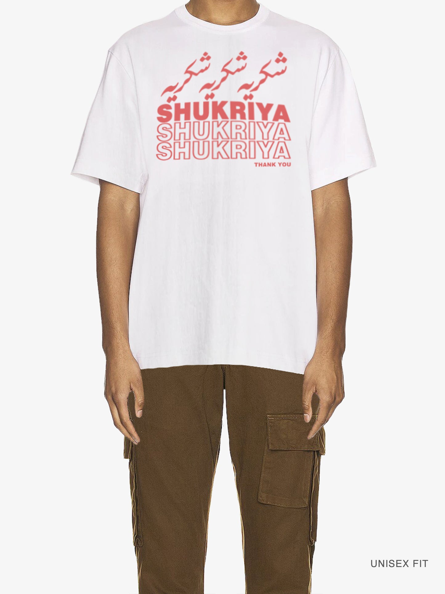 Garment Dyed | "Shukriya" Bazaar Thank You Tee