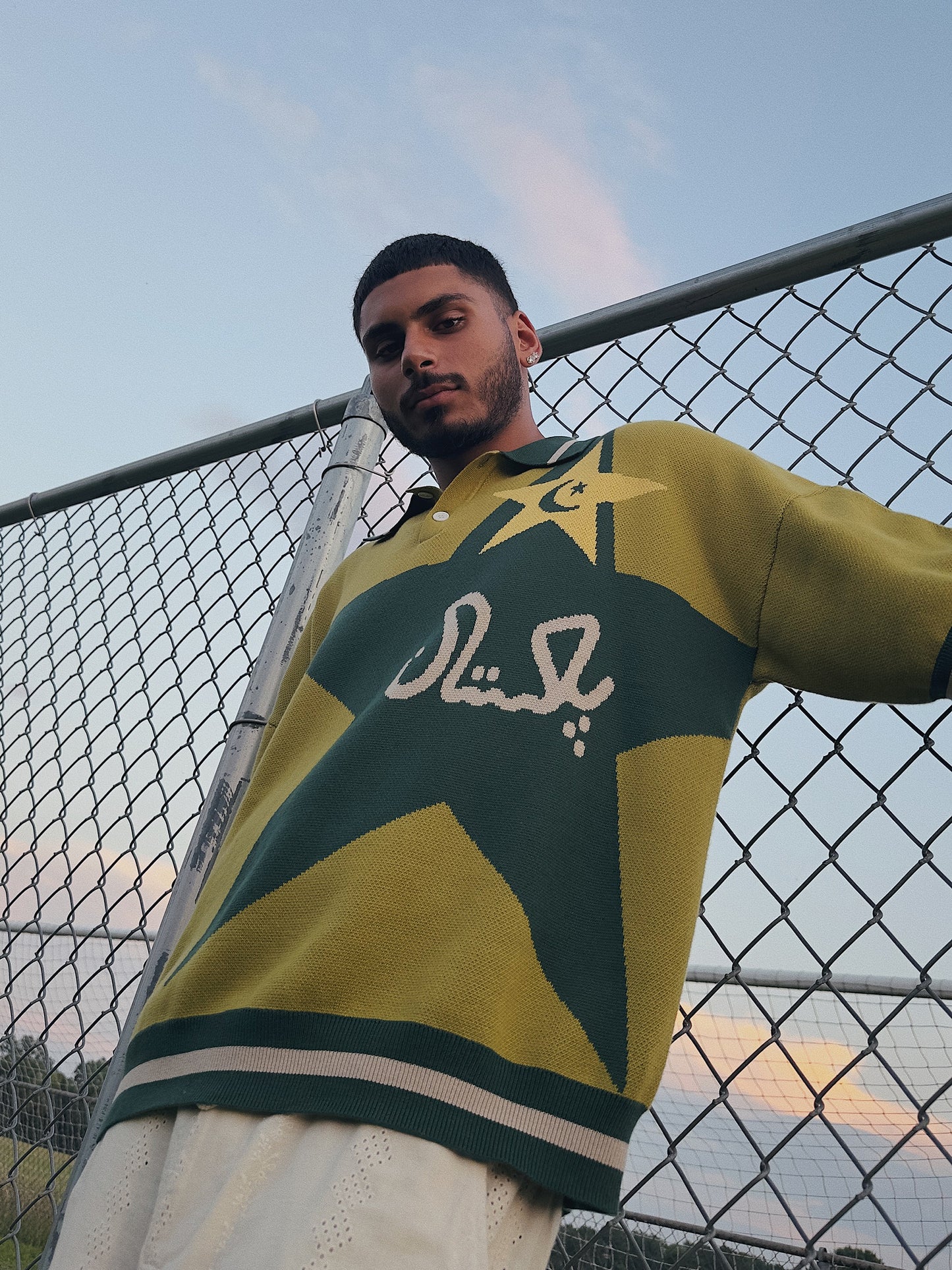 99' Legacy World Cup Jacquard Knit Pakistan Cricket Jersey: Restock Pre-Order