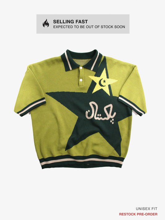 99' Legacy World Cup Jacquard Knit Pakistan Cricket Jersey: Restock Pre-Order