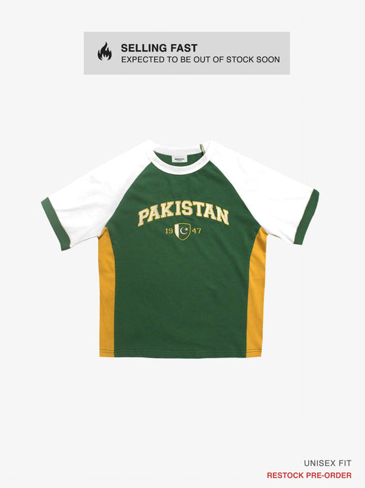 x ZEEMUFFIN | Pakistan "Boxy Tee" Men's : PRE-ORDER (June)
