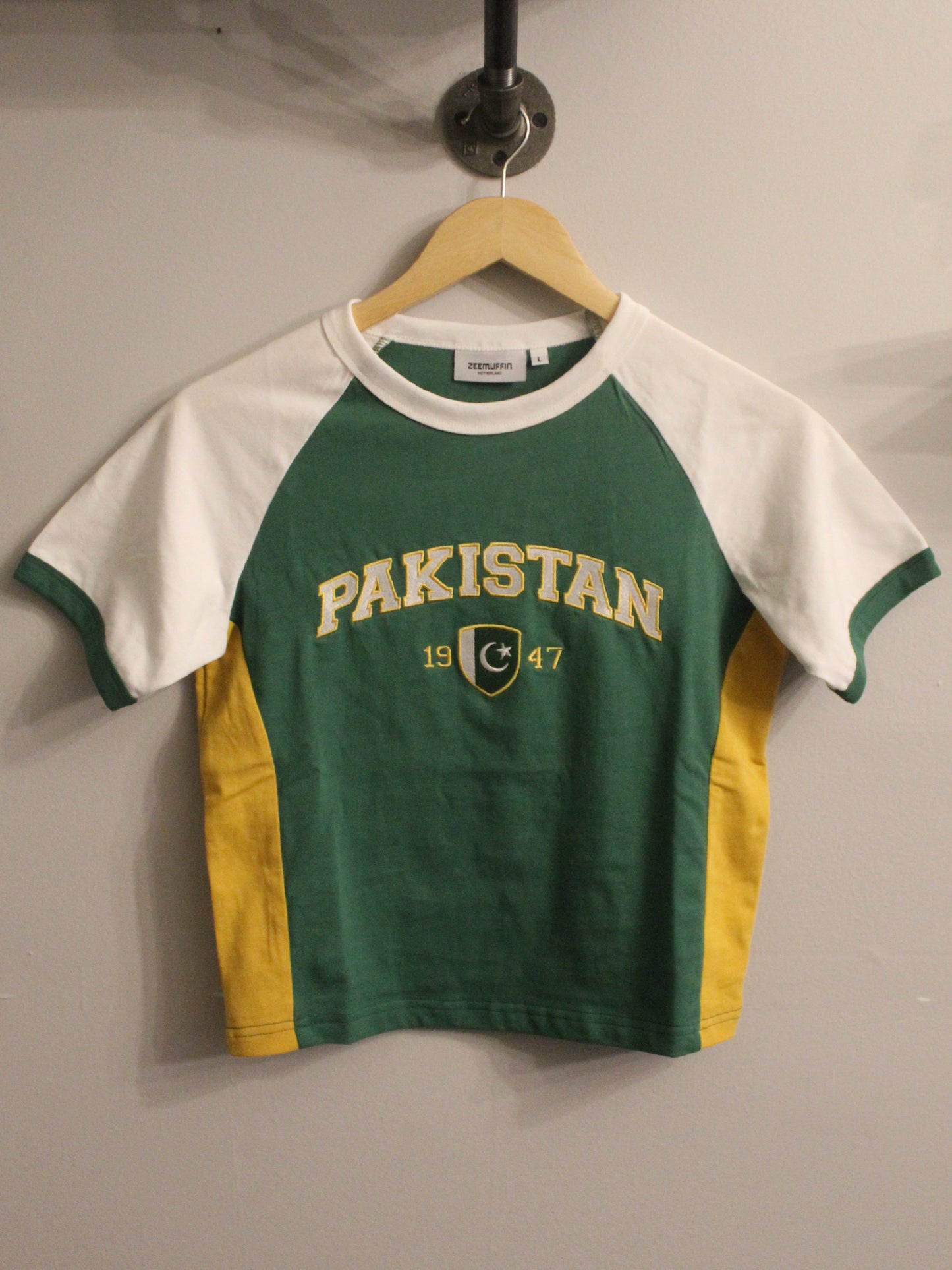 x ZEEMUFFIN | Pakistan "Baby Tee" : PRE-ORDER