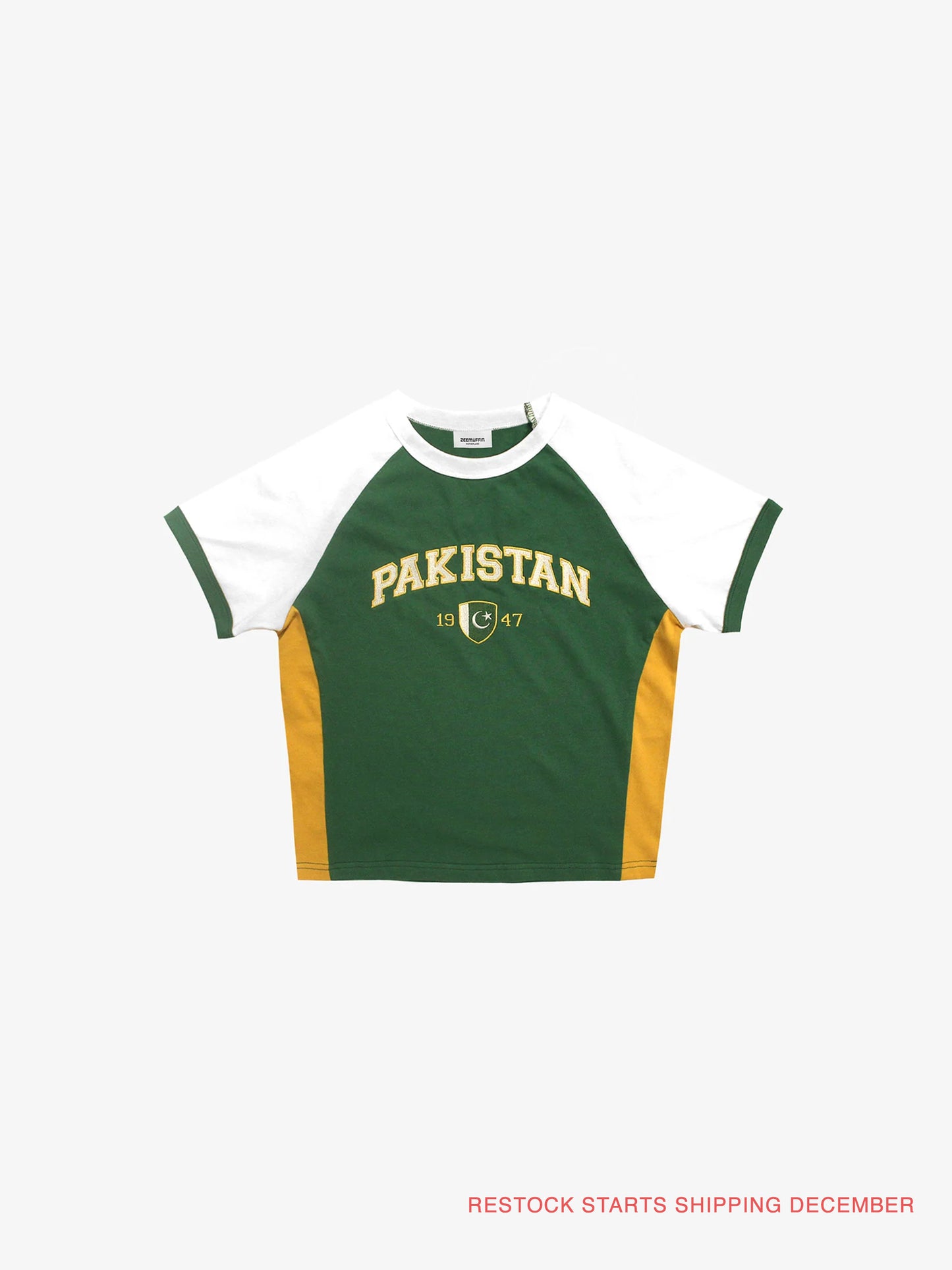 x ZEEMUFFIN | Pakistan "Baby Tee" : PRE-ORDER 2