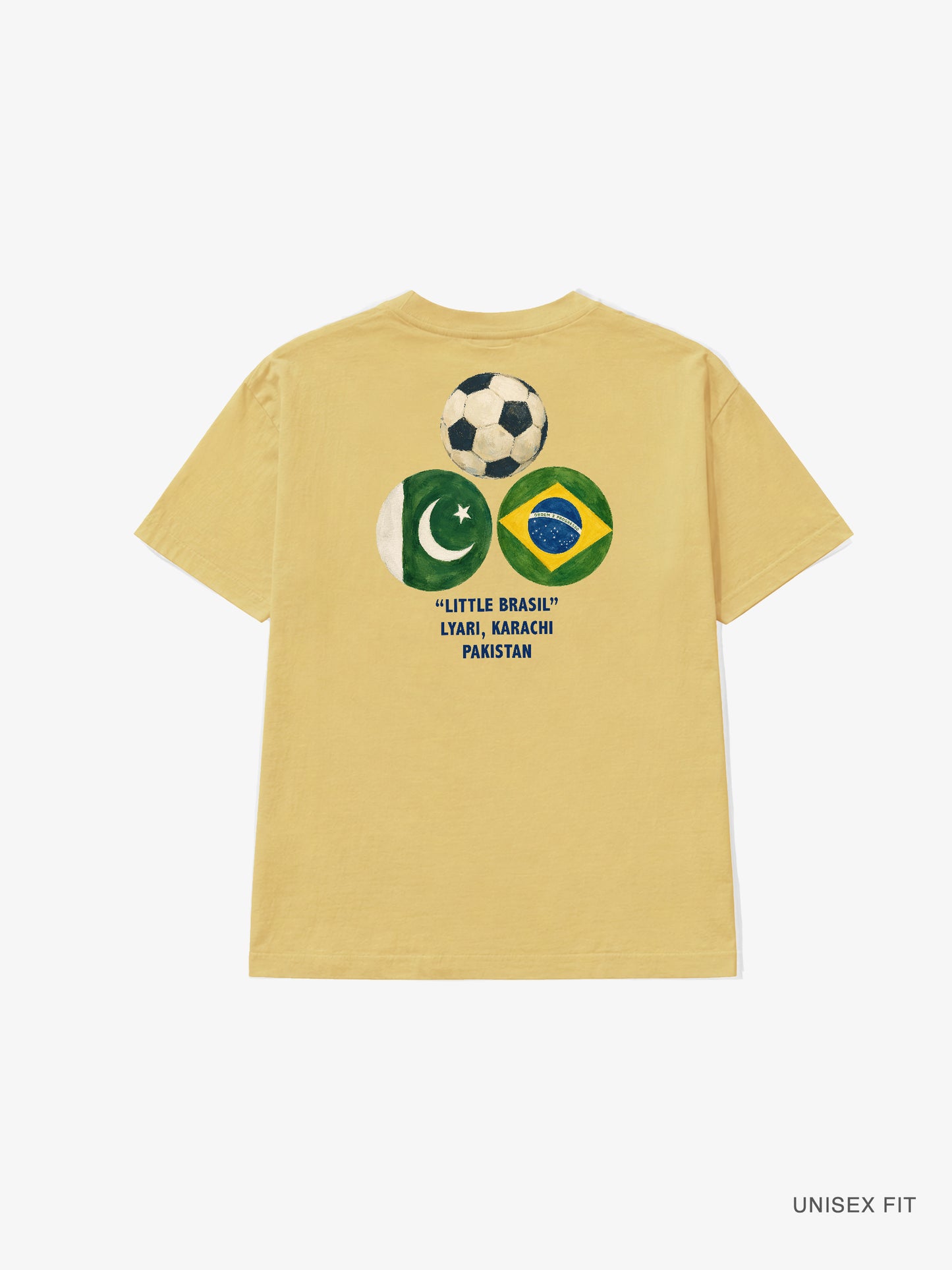 Karachi's "Little Brasil" WC Classic Tee : Yellow Haze