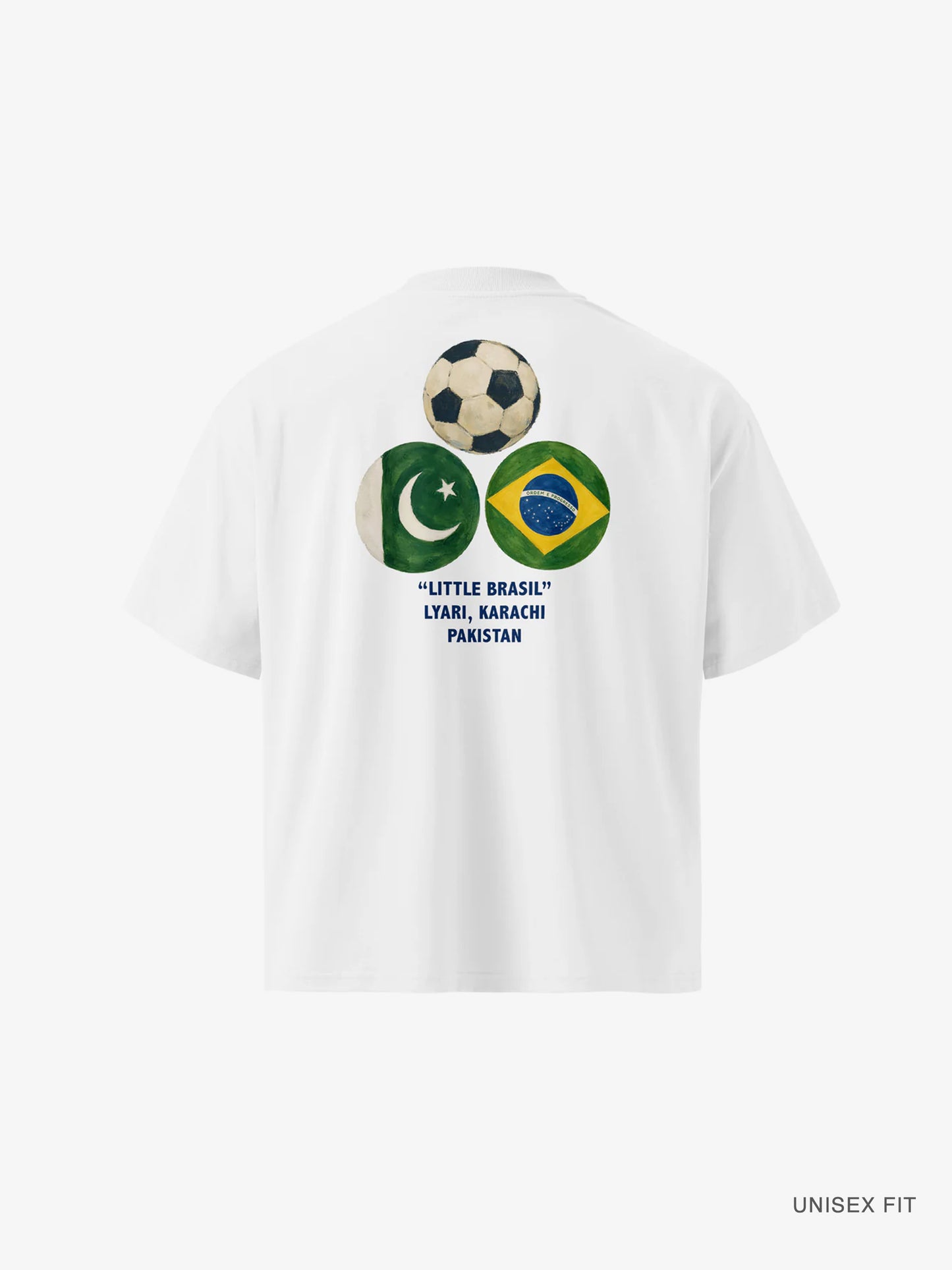 Premium Oversized | Karachi's "Little Brasil" WC Organic Cotton Tee