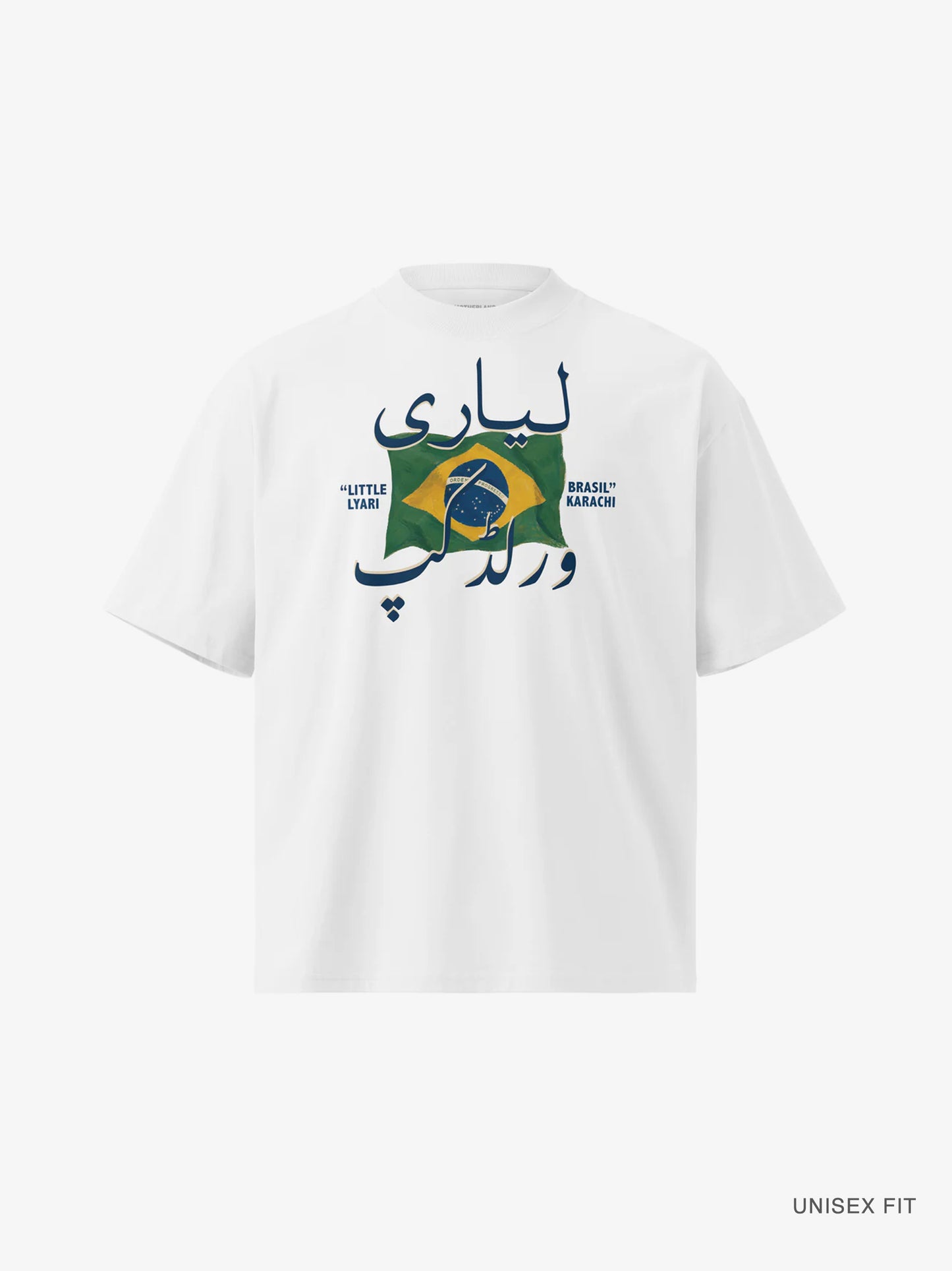 Premium Oversized | Karachi's "Little Brasil" WC Organic Cotton Tee