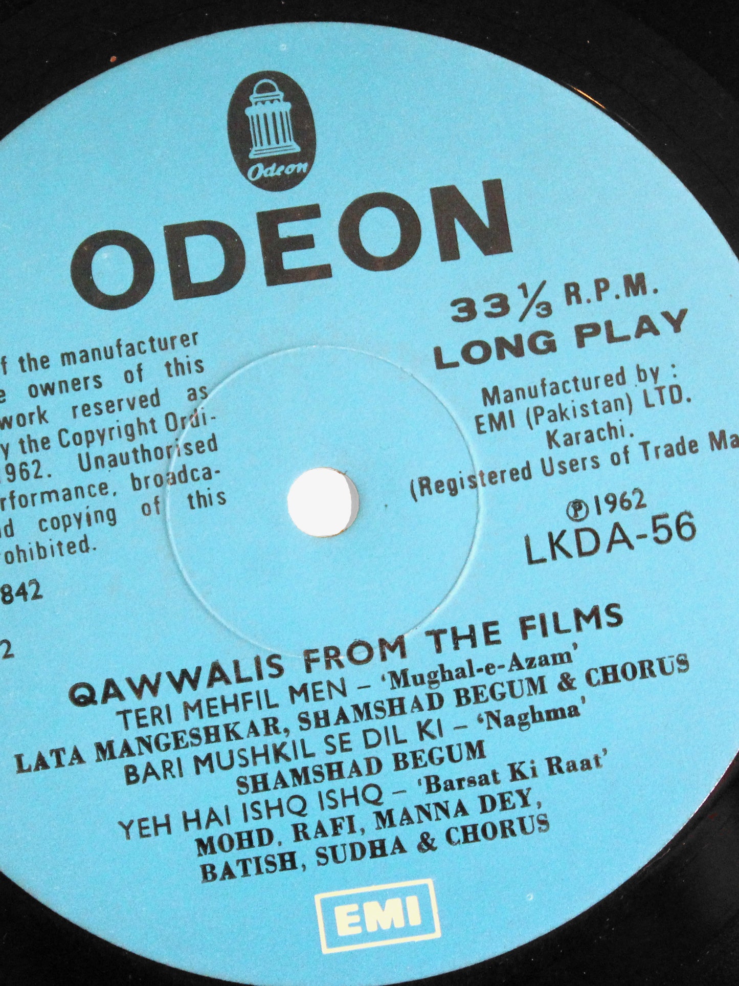 Vintage | 1962 "Quawalis From The Films"  Vinyl Record