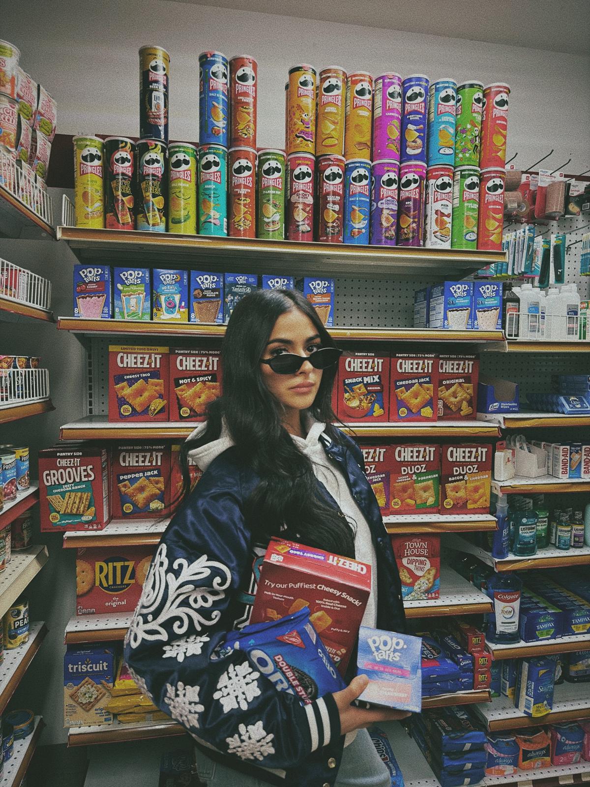 NY "Diaspora Yanks" Satin Baseball Jacket: Navy