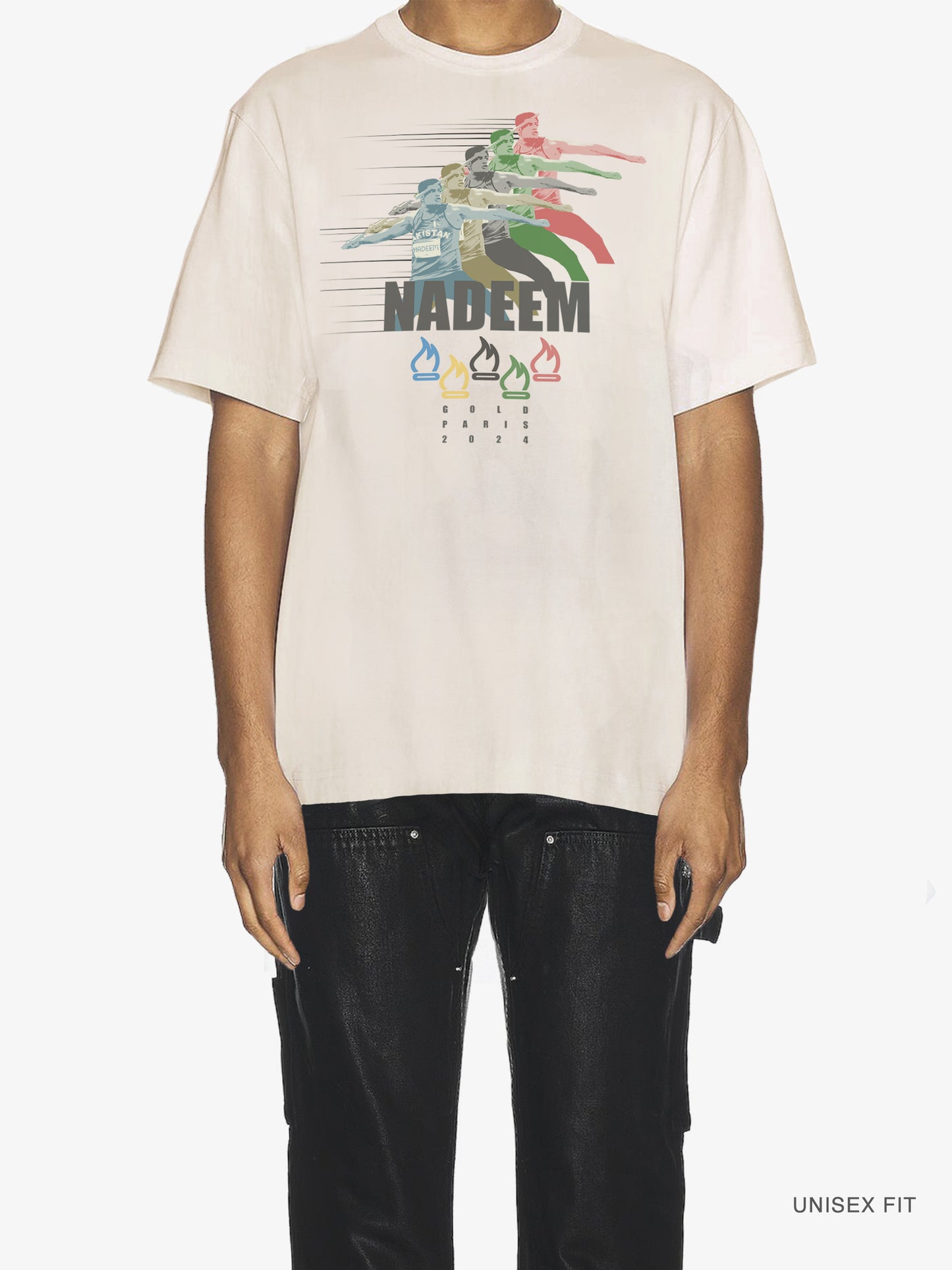 Merch | Nadeem Gold Classic Tee : Natural