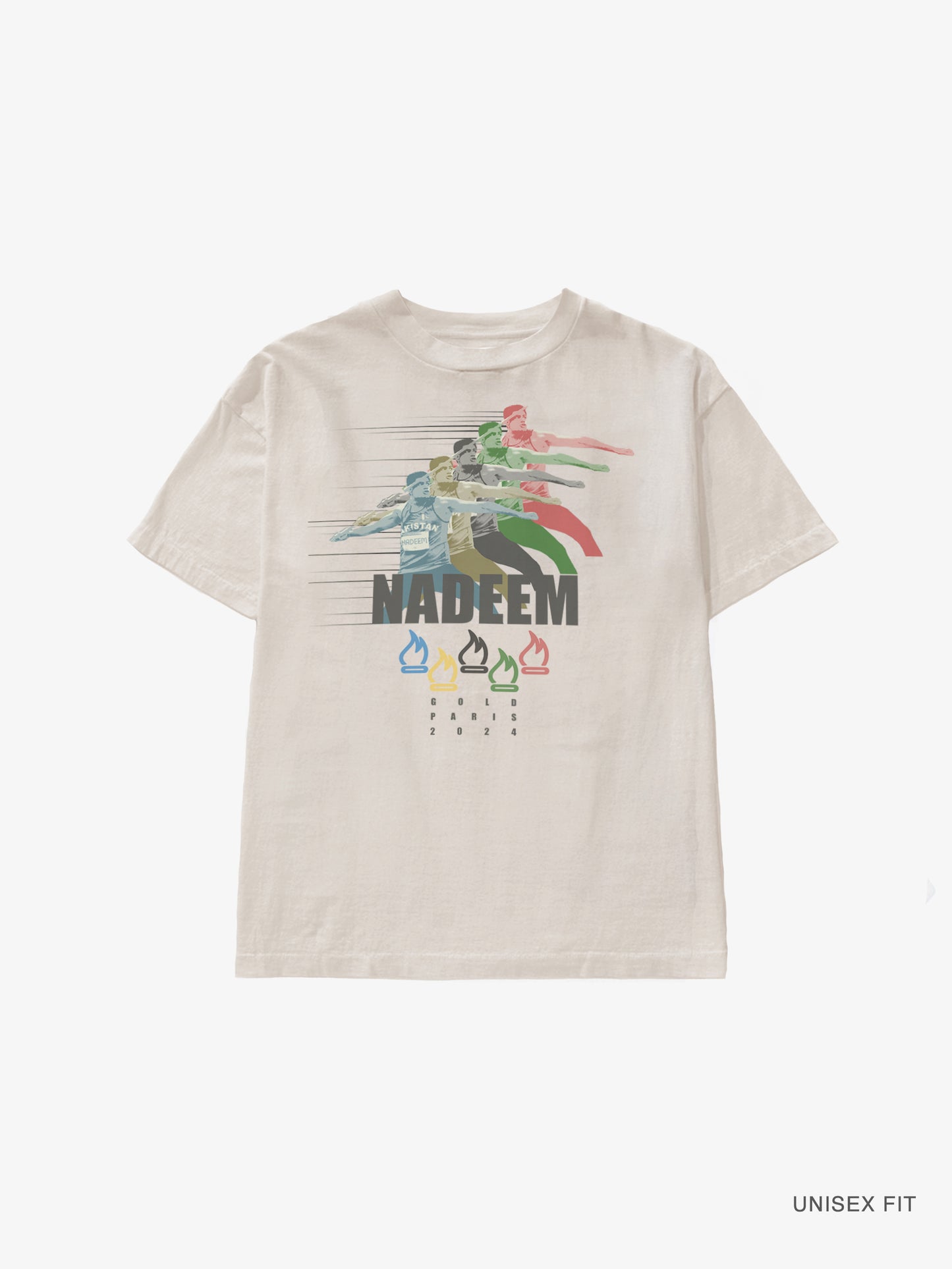 Merch | Nadeem Gold Classic Tee : Natural