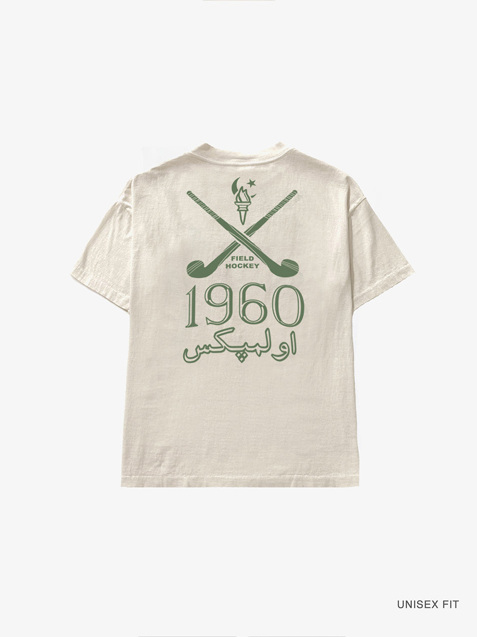 Merch | "1960 Gold Medalist" Field Hockey Classic Tee: Natural