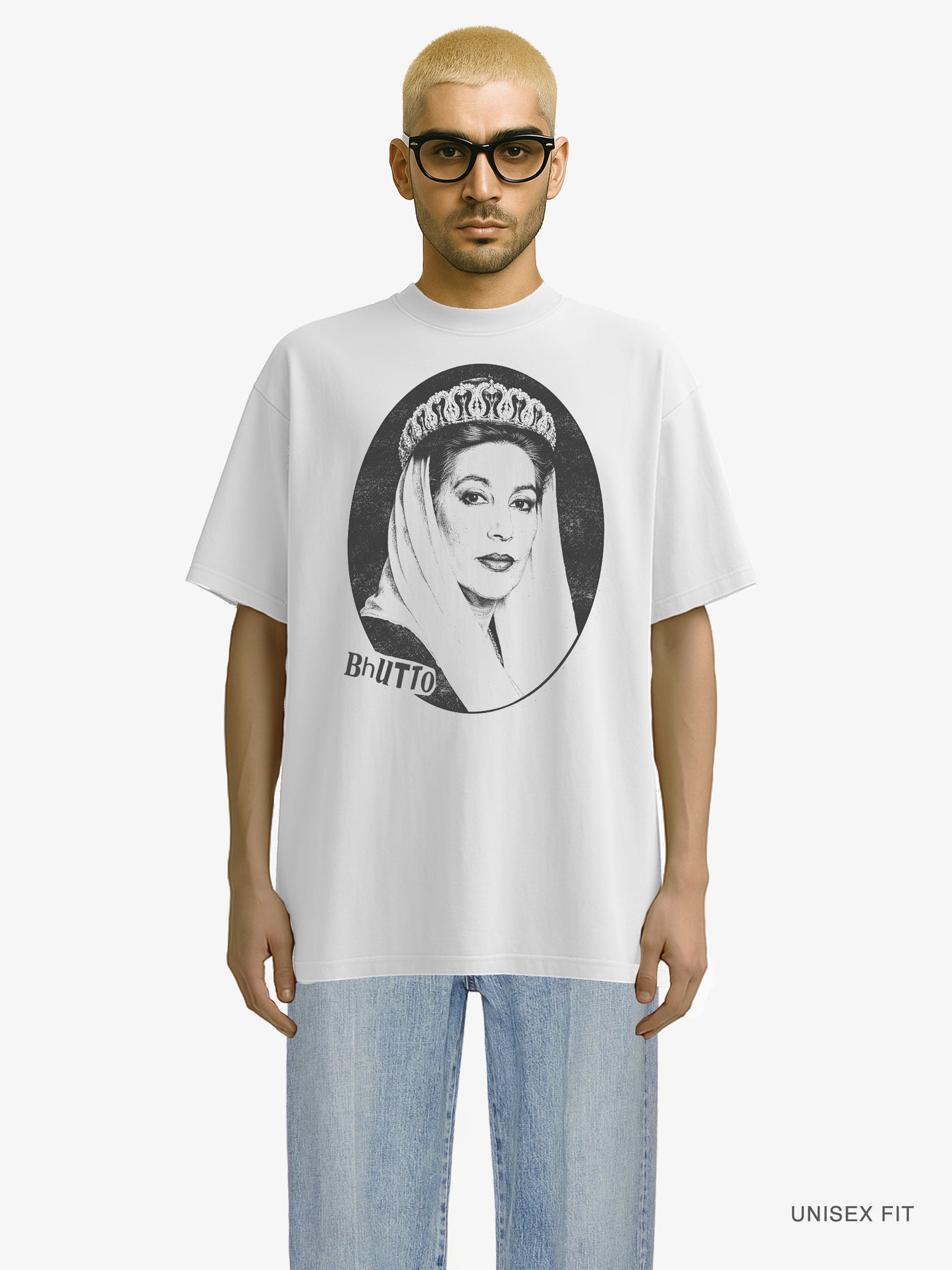 Premium Oversized | "Bhutto" Pistols" Organic Cotton Tee