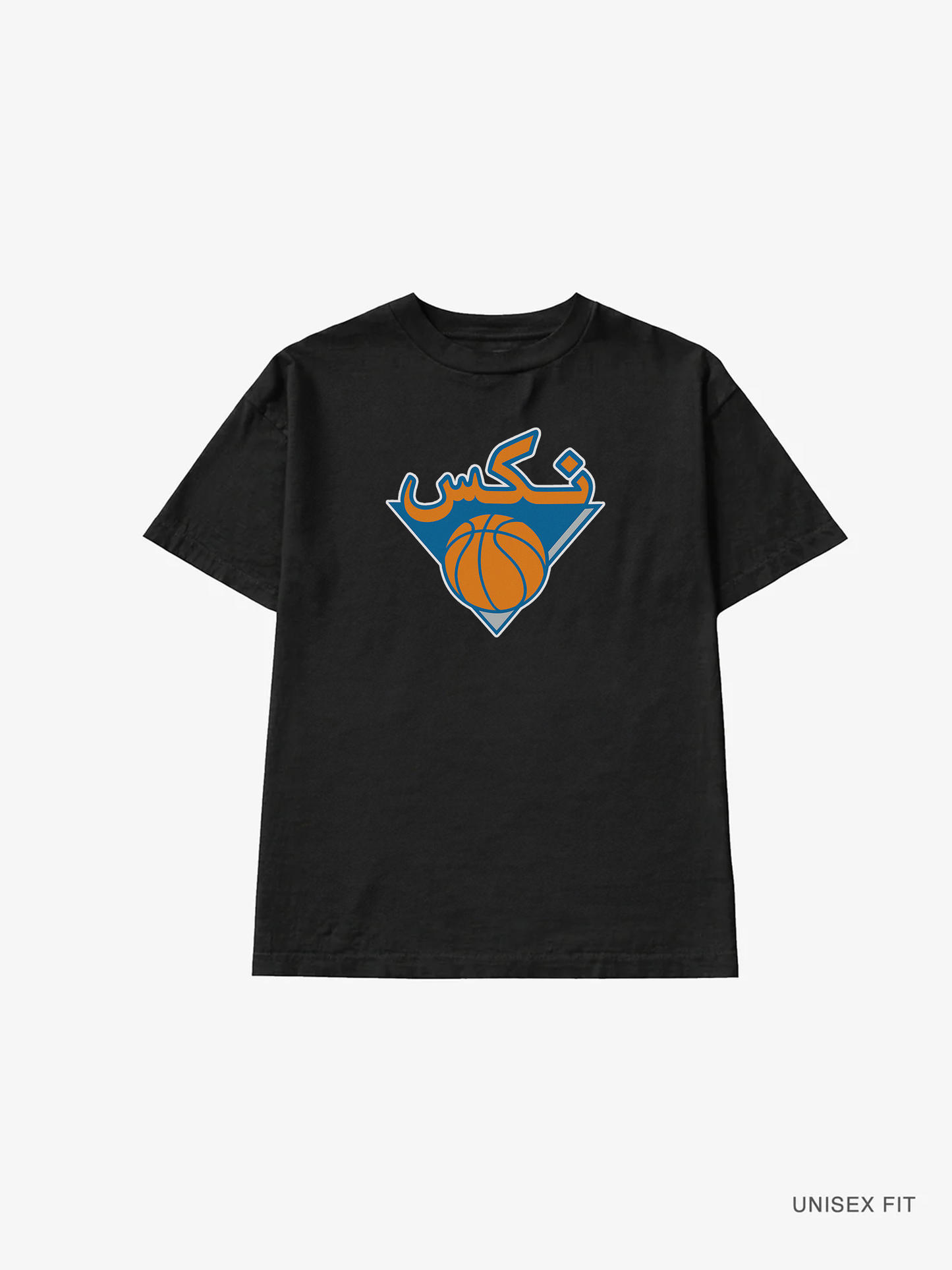 Urdu "NYK" Tee: Black