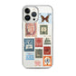 Merch | Pakistan Vintage Stamps Clear iPhone Case