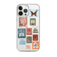 Pakistan Vintage Stamps Clear iPhone Case