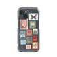 Pakistan Vintage Stamps Clear iPhone Case