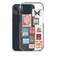 Merch | Pakistan Vintage Stamps Clear iPhone Case