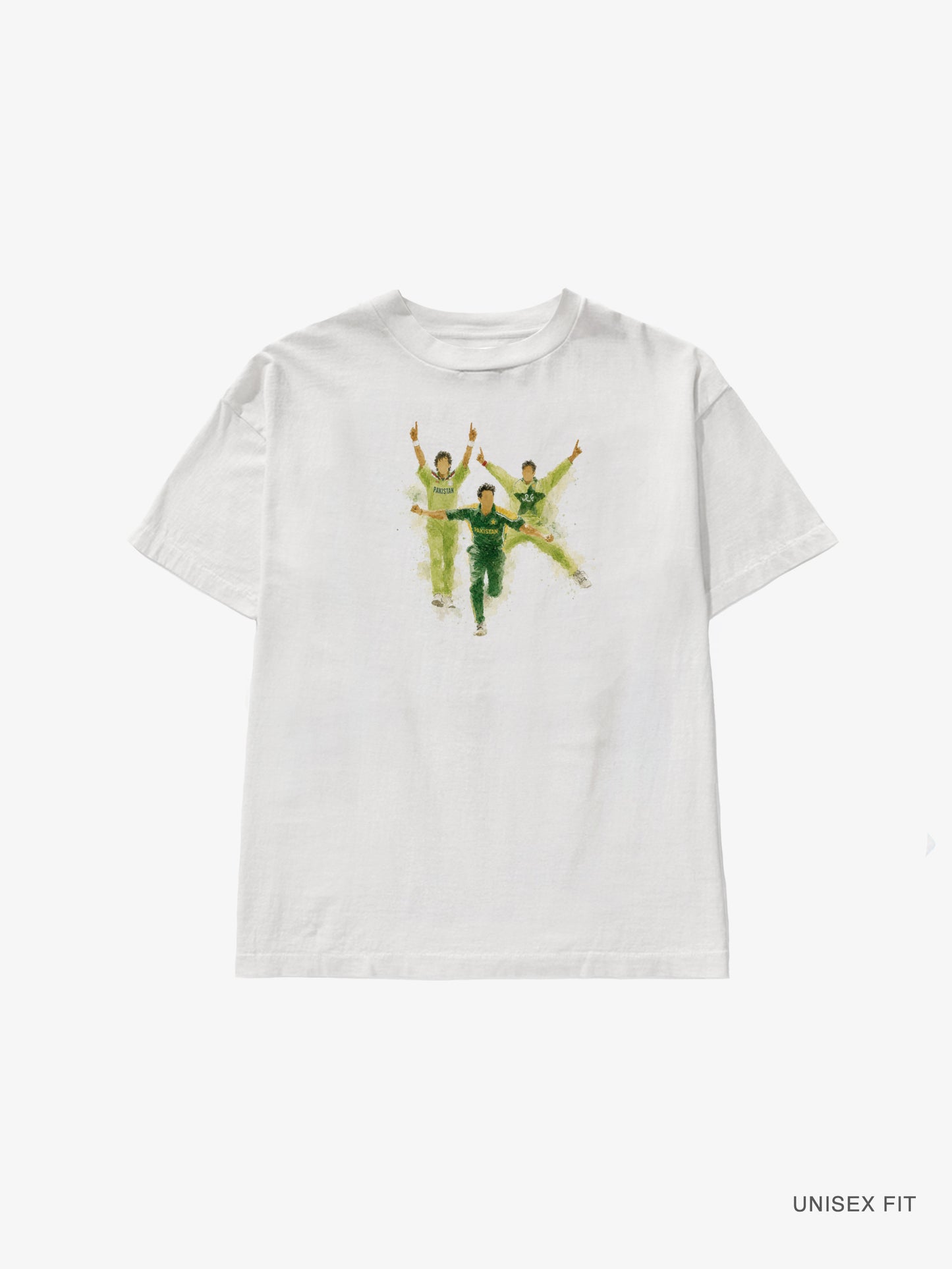 "Icons" Water-Brush Graphic Classic Tee
