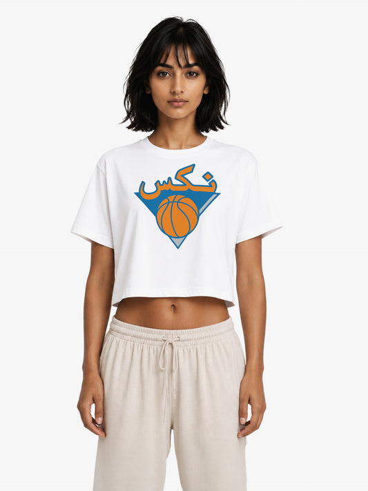 WMNS | Urdu "NYK" Cropped Tee