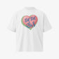Premium Oversized | Air-Brush "Dil Dil Pakistan" Organic Cotton Tee