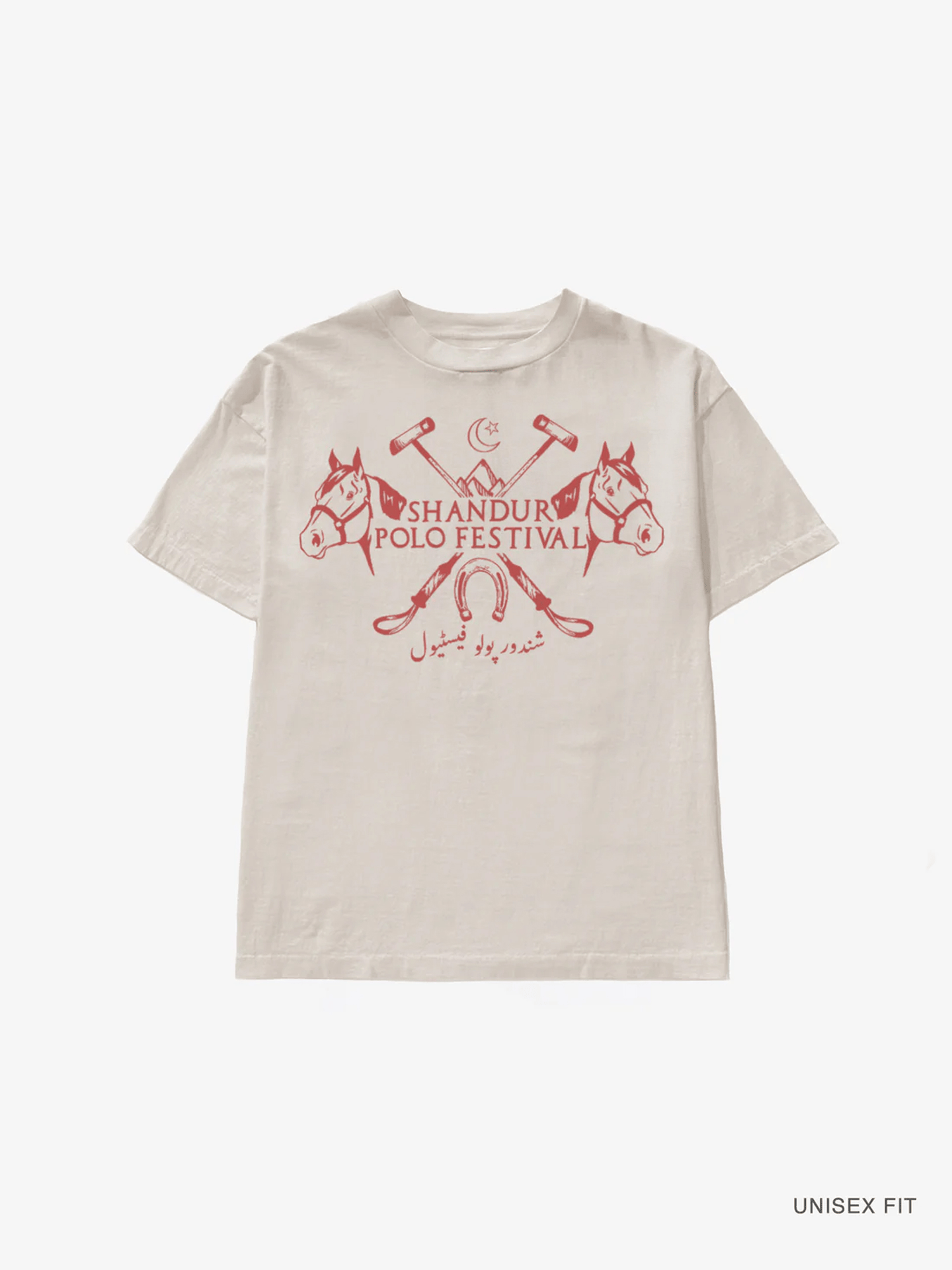 "Shandur Polo Festival" Classic Tee: Natural